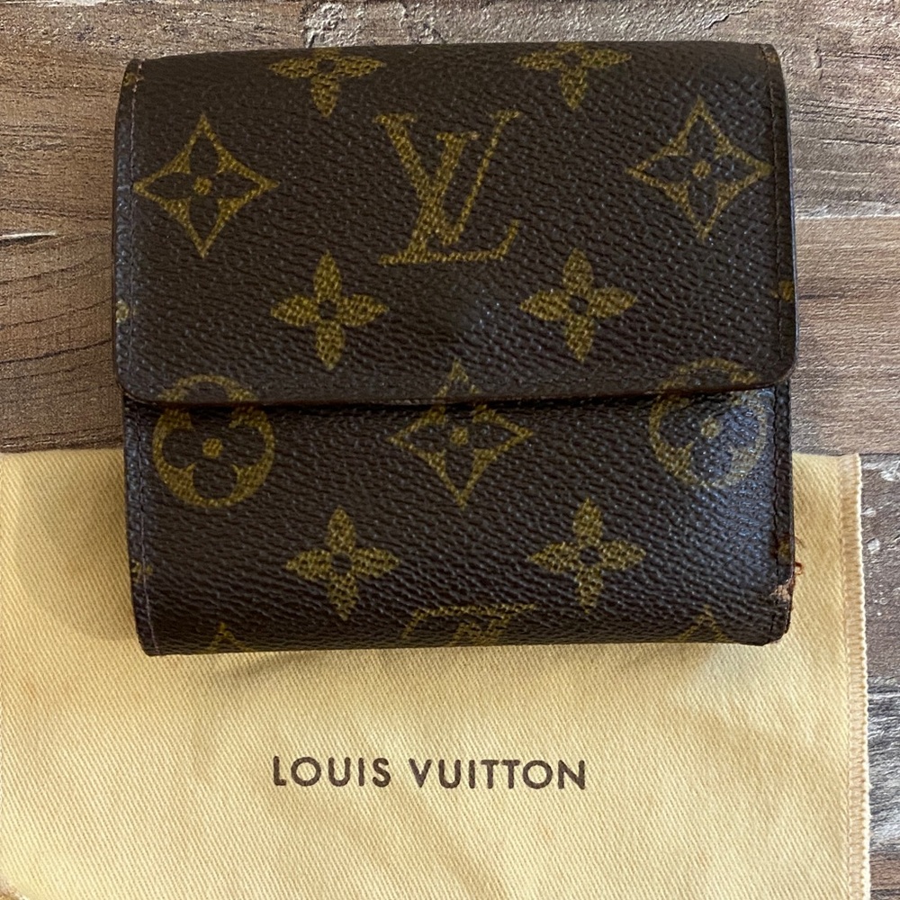 Louis Vuitton Monogram Elise Compact Wallet